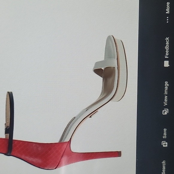 Michael Kors Collection Doris Optic White Heeld - Picture 5 of 6